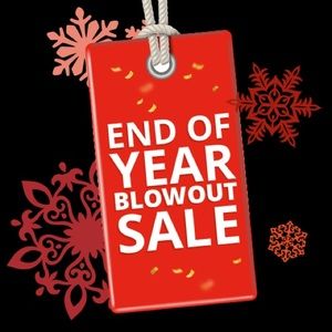 End of Year Sale!!!!! Everything must go!